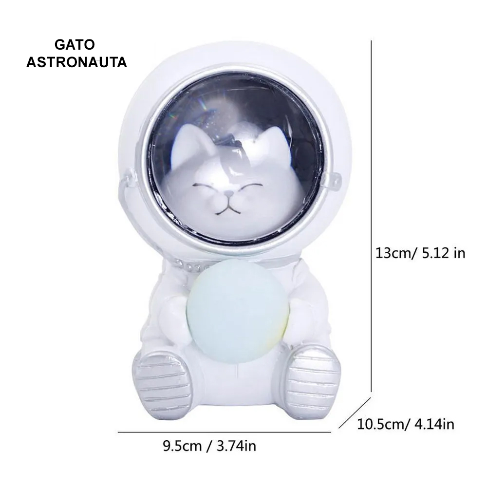 Miniatura 8 de Lampara Luz Nocturna Animales Astronauta